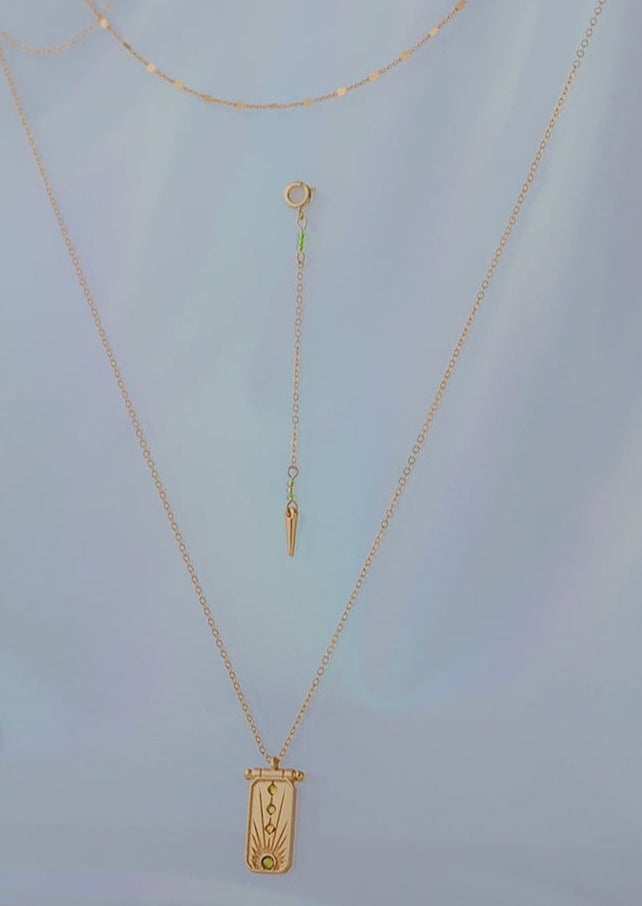 Set x2 Collares Intercambiables "Ser Feliz"